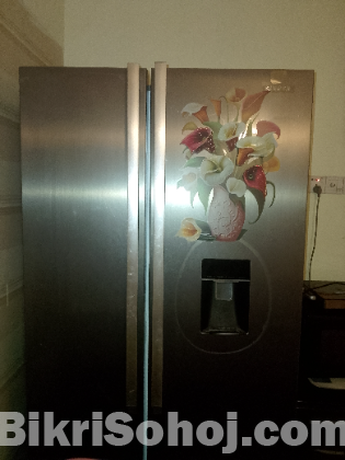 Singer double door refrigerator
